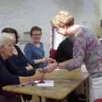 Christine explaining